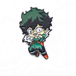 My Hero Academia‎ Izuku Midoriya Enamel Pin Anime Manga Brooch
